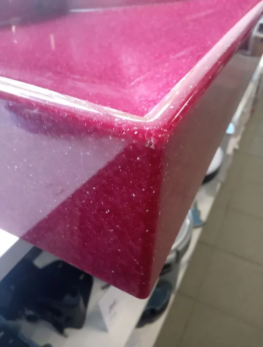 Раковина GranStone U1 на стиральную машину,вишня.