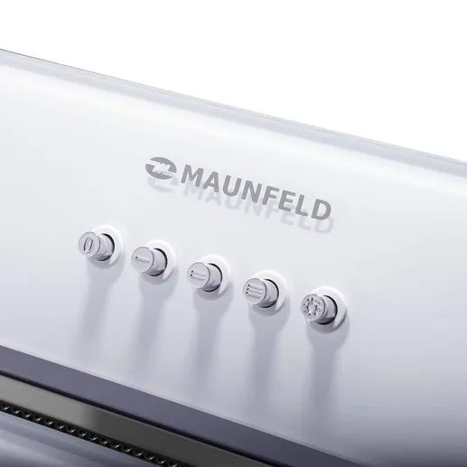 Кухонная вытяжка MAUNFELD TRAPEZE 601GG белый