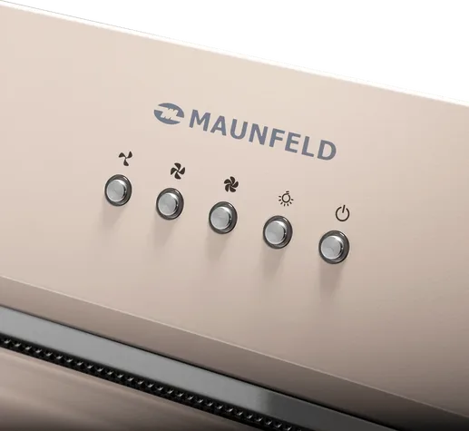 Кухонная вытяжка MAUNFELD TRAPEZE 602IG бежевый