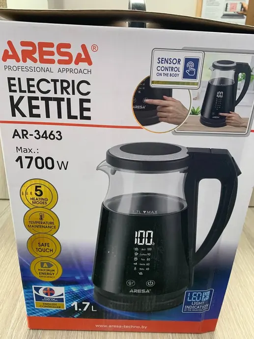 Чайник электрический Aresa AR-3463