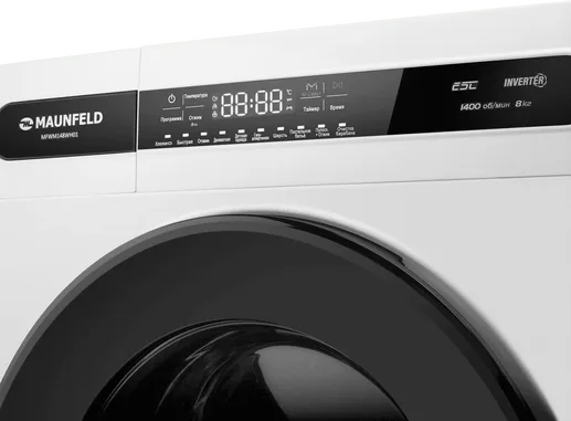 Стиральная машина c инвертором MAUNFELD MFWM148WH01
