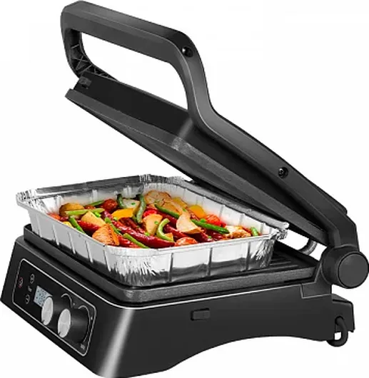 Гриль REDMOND SteakMaster RGM-M811D, Черный/сталь