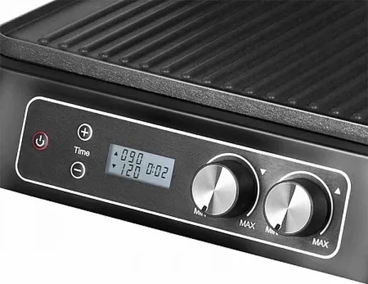 Гриль REDMOND SteakMaster RGM-M811D, Черный/сталь