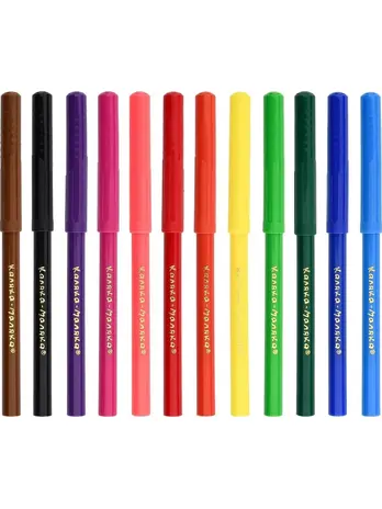 Фломастеры Каляка-Маляка классич 12 цв.